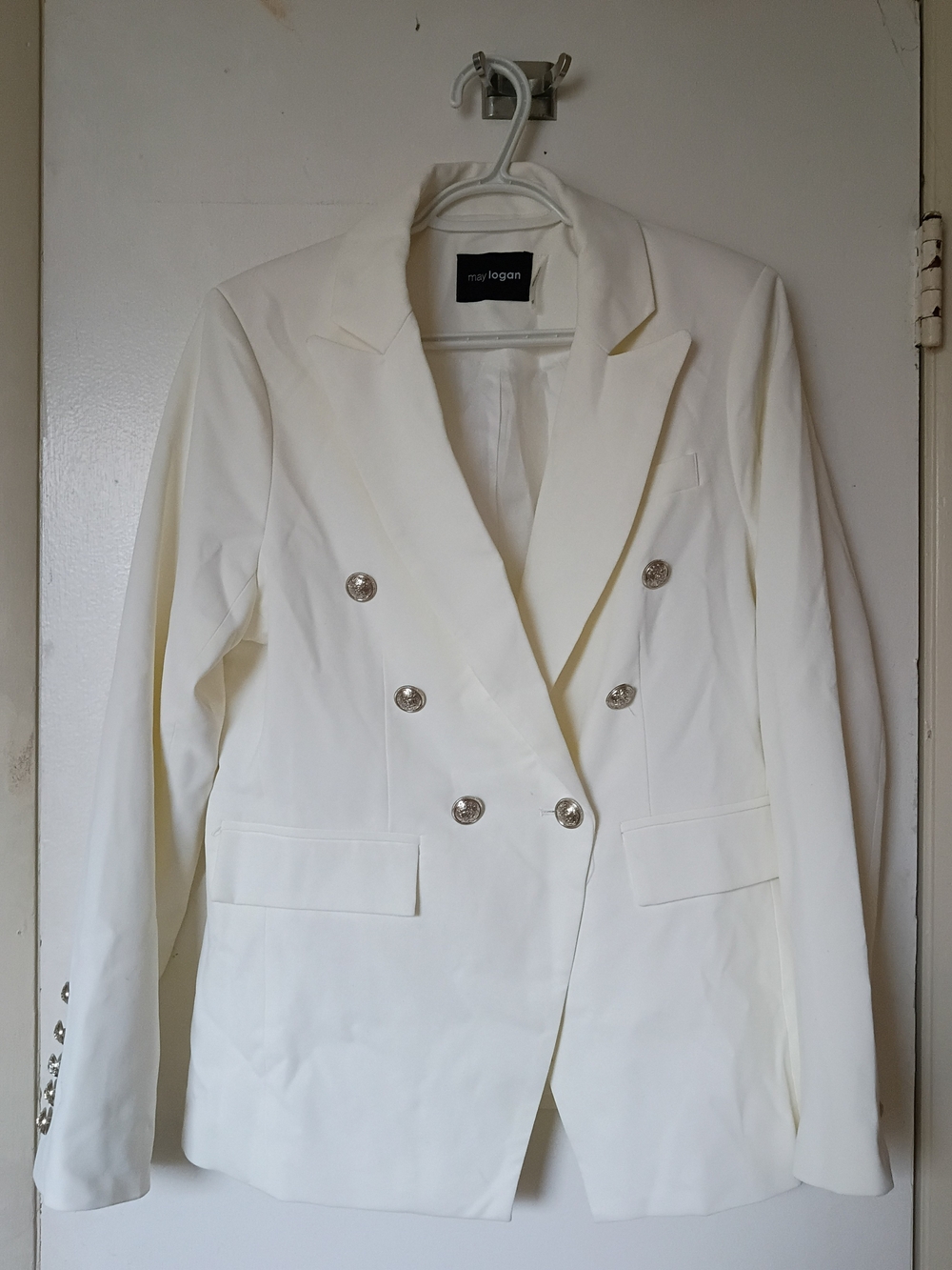 My Logan Cream / Off-White Blazer ā Size M